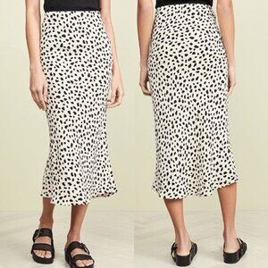 Leopard Print Midi Skirt